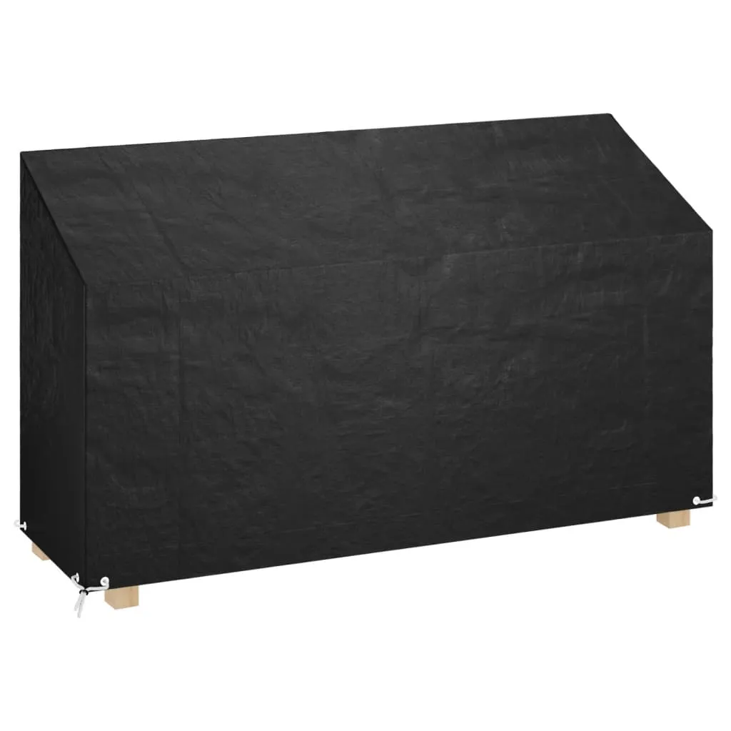 vidaXL Copri Panca da Giardino 12 Occhielli 210x70x70/88cm Polietilene