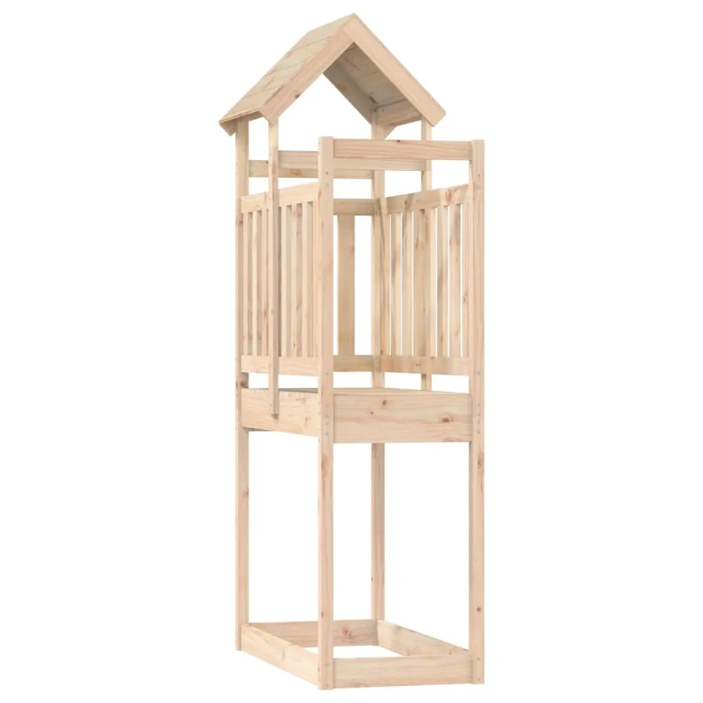 vidaXL Torre da Gioco 52,5x110,5x214 cm in Legno Massello di Pino