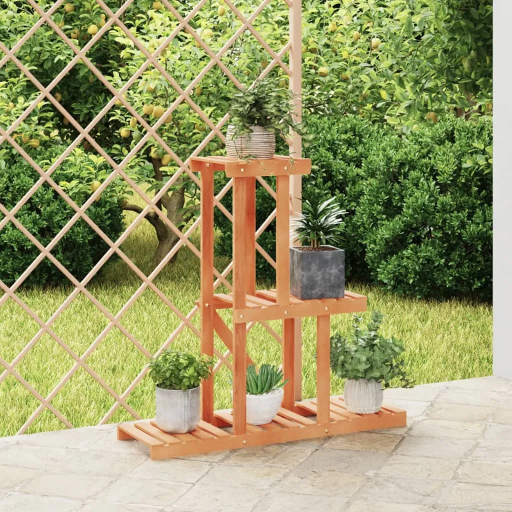 vidaXL Portafiori 81x25x75,5 cm in Legno Massello di Abete