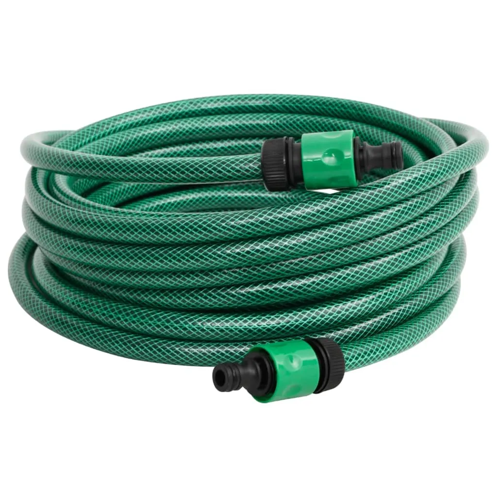 vidaXL Tubo Flessibile per Piscina Verde 20 m PVC