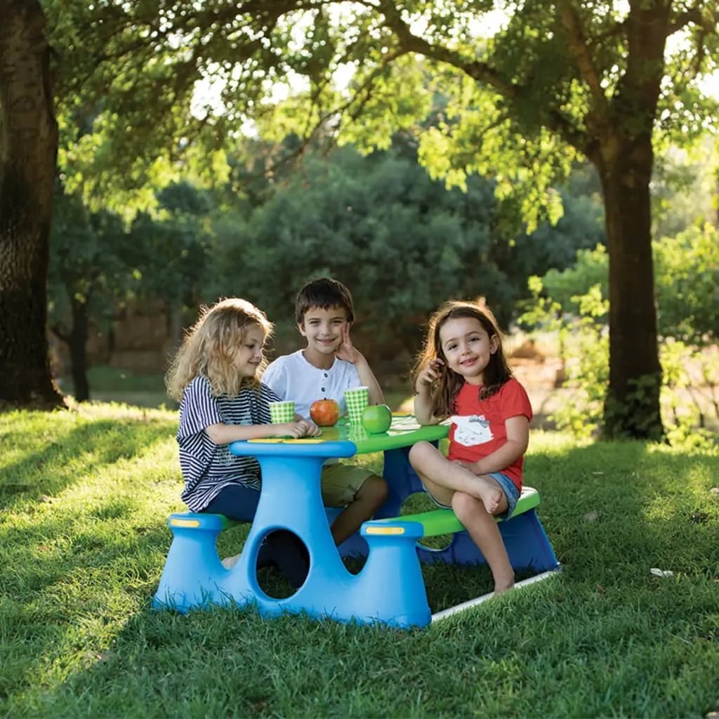 vidaXL Panca da Picnic per Bambini 89,5x84,5x48 cm in Polipropilene