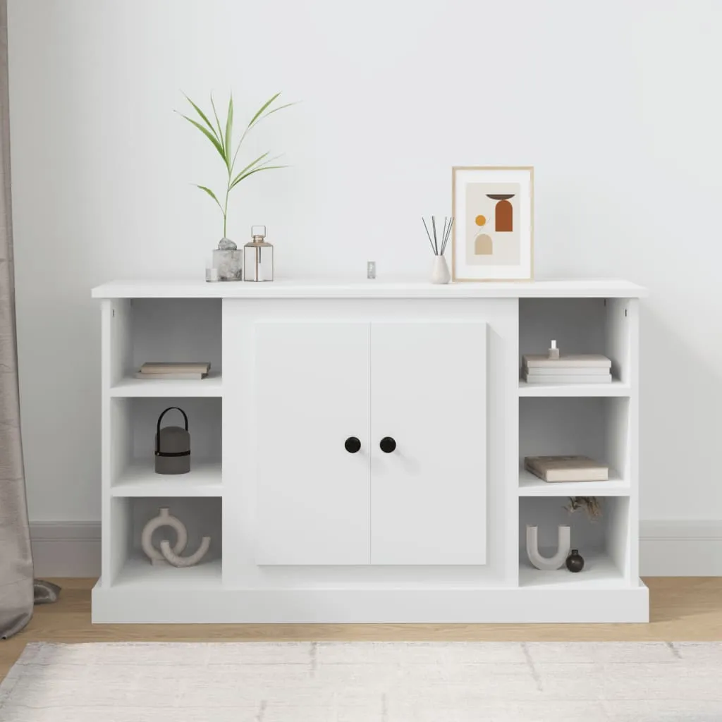 vidaXL Credenza Bianca 100x35,5x60 cm in Legno Multistrato