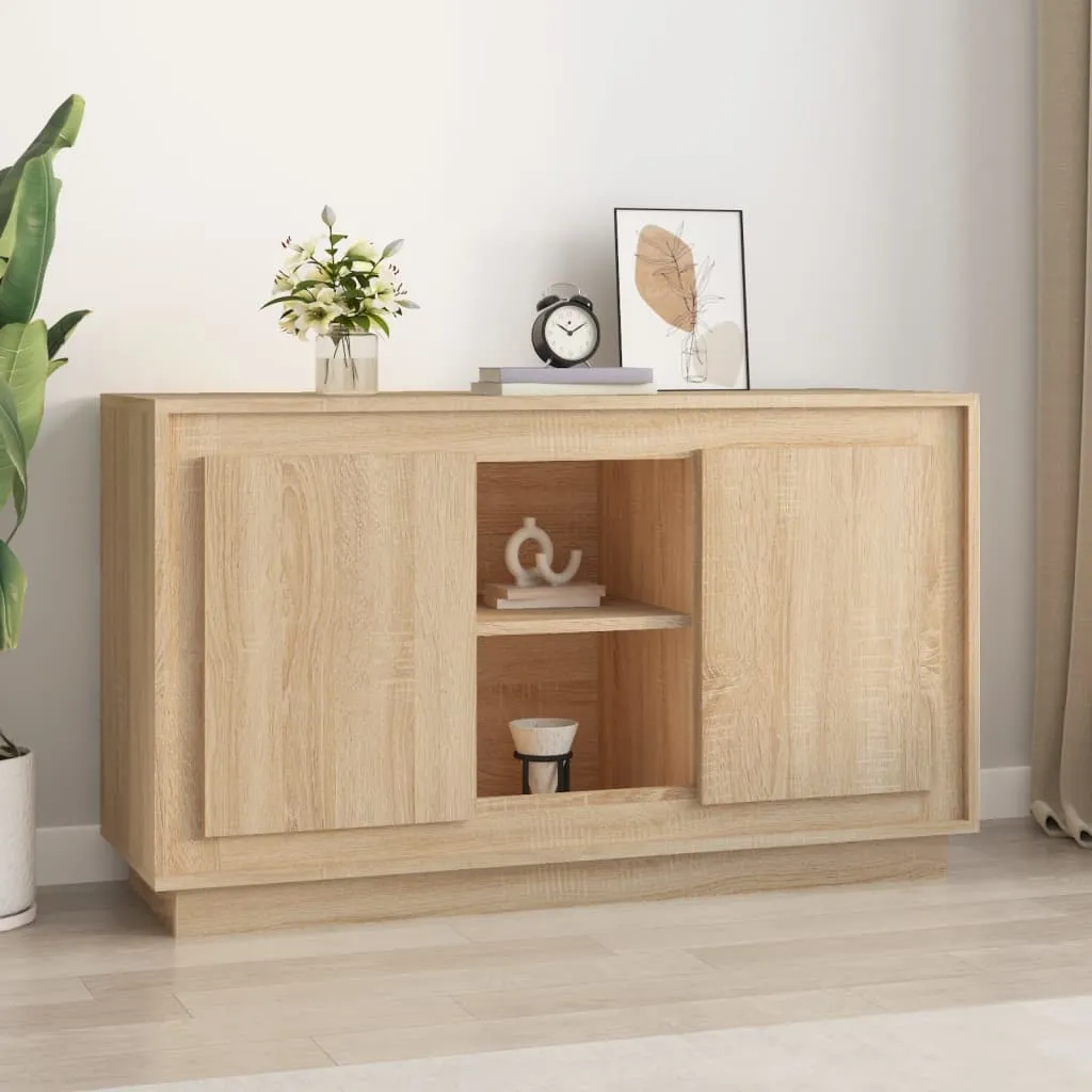 vidaXL Credenza Rovere Sonoma 102x35x60 cm in Legno Multistrato