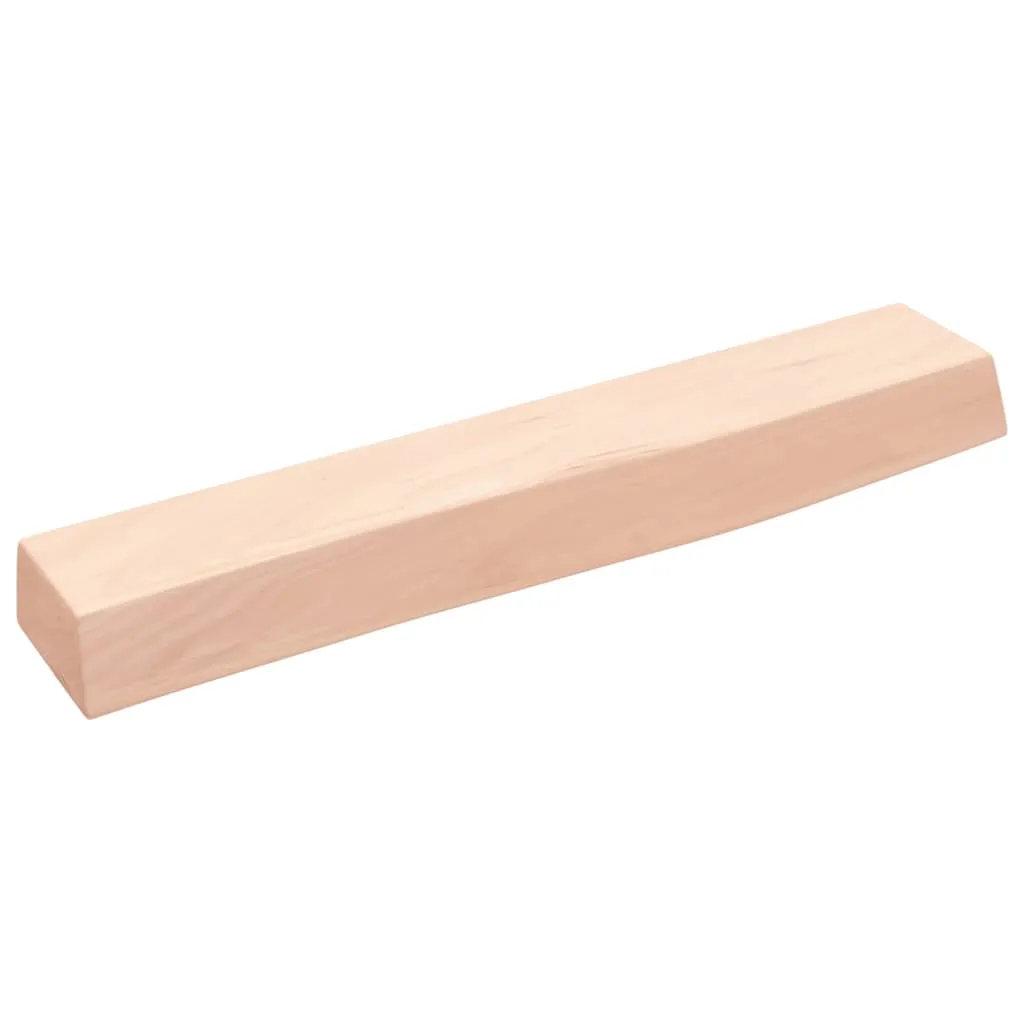 vidaXL Ripiano a Parete 60x10x6 cm Legno Massello Rovere Non Trattato