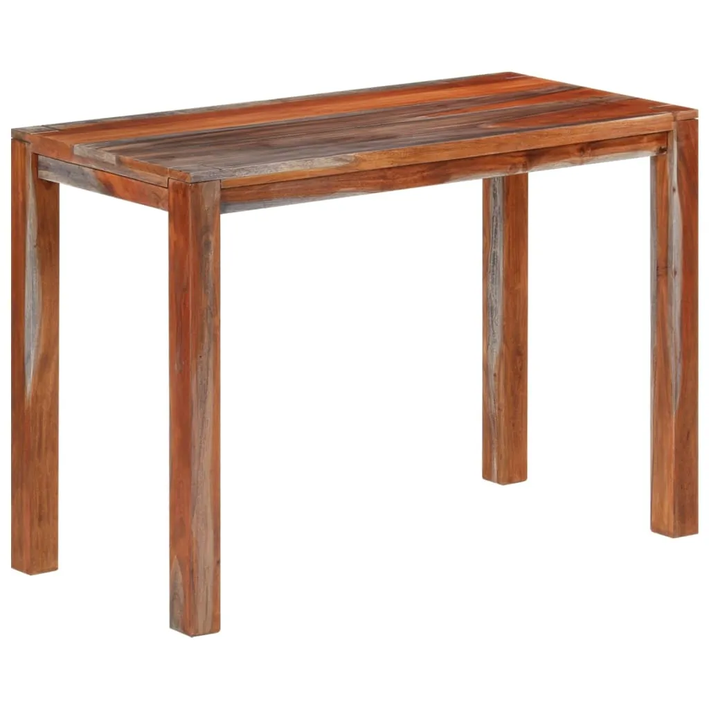 vidaXL Tavolo da Pranzo 110x50x76 cm Legno Massello di Acacia