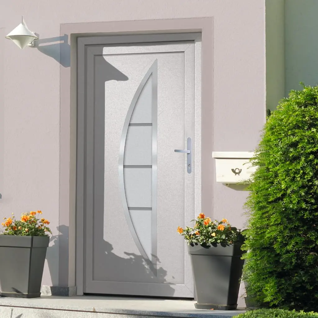 Porta Ingresso Bianca 108x200 cm in PVC