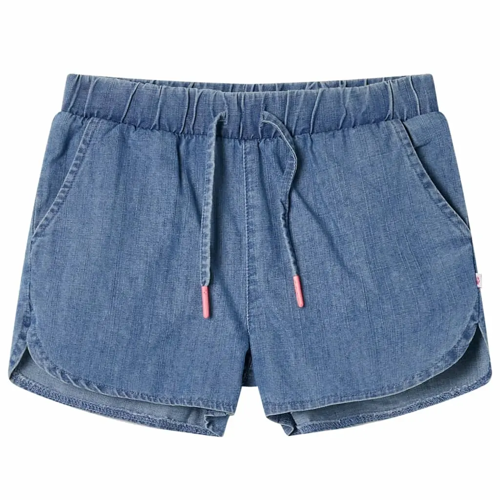 Pantaloncini da Bambino Blu Denim 104