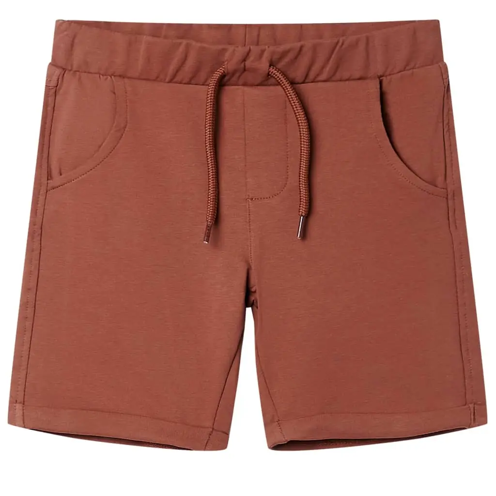 Pantaloncini per Bambini con Coulisse Marrone 128