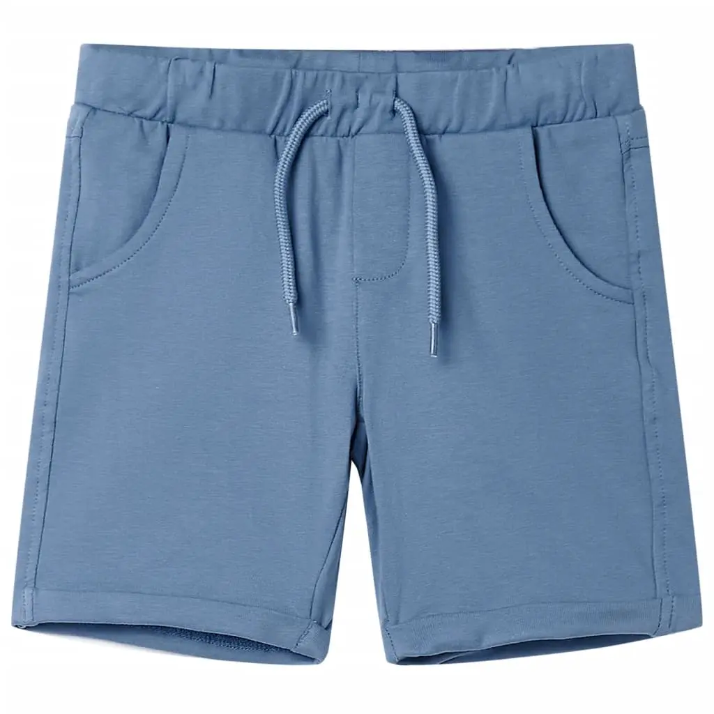 Pantaloncini per Bambini con Coulisse Blu Scuro 116