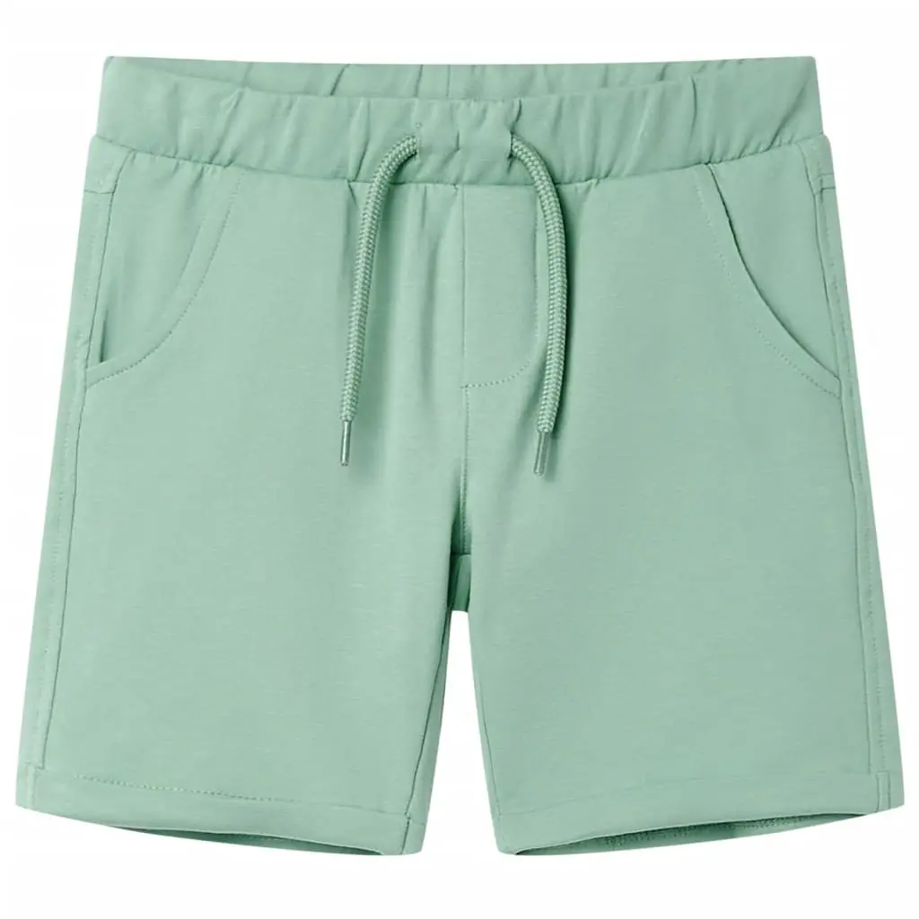 Pantaloncini per Bambini con Coulisse Cachi Chiaro 128