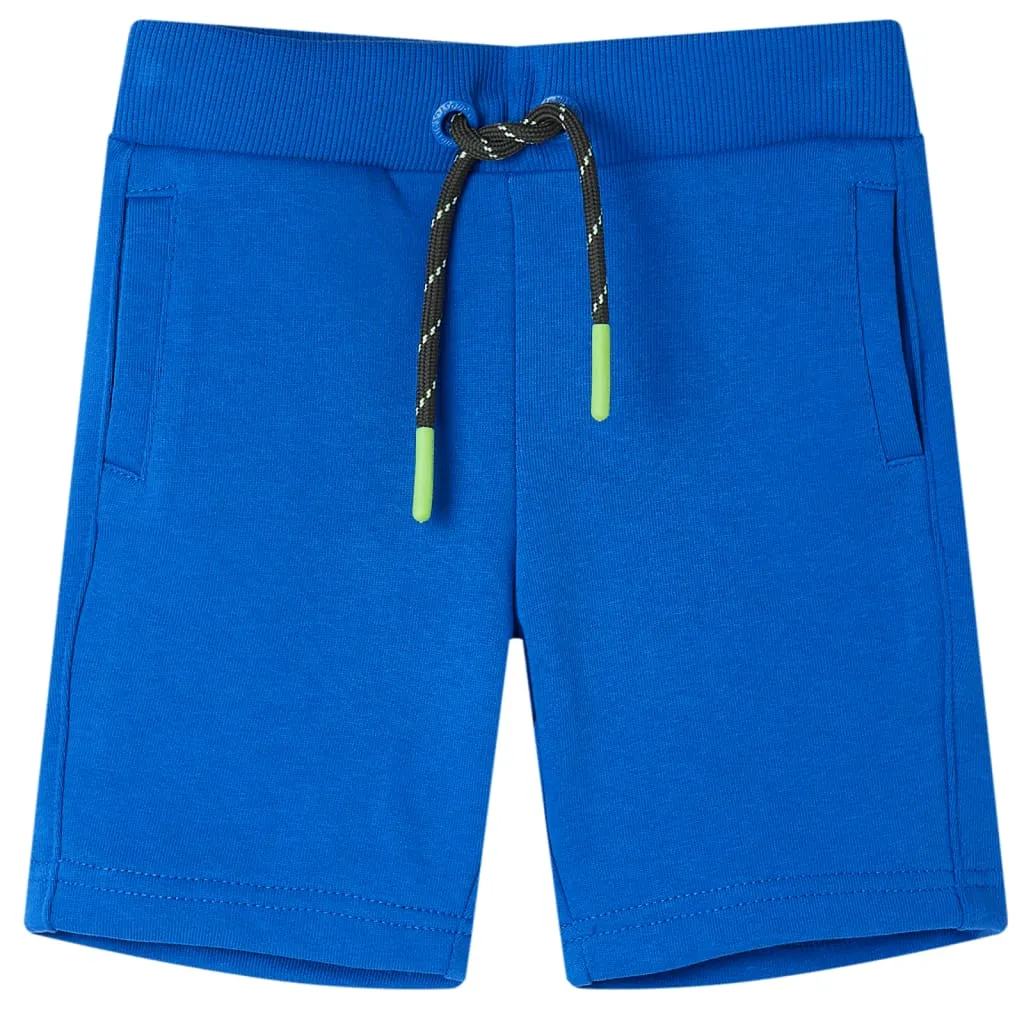 Pantaloncini per Bambini con Coulisse Blu 92