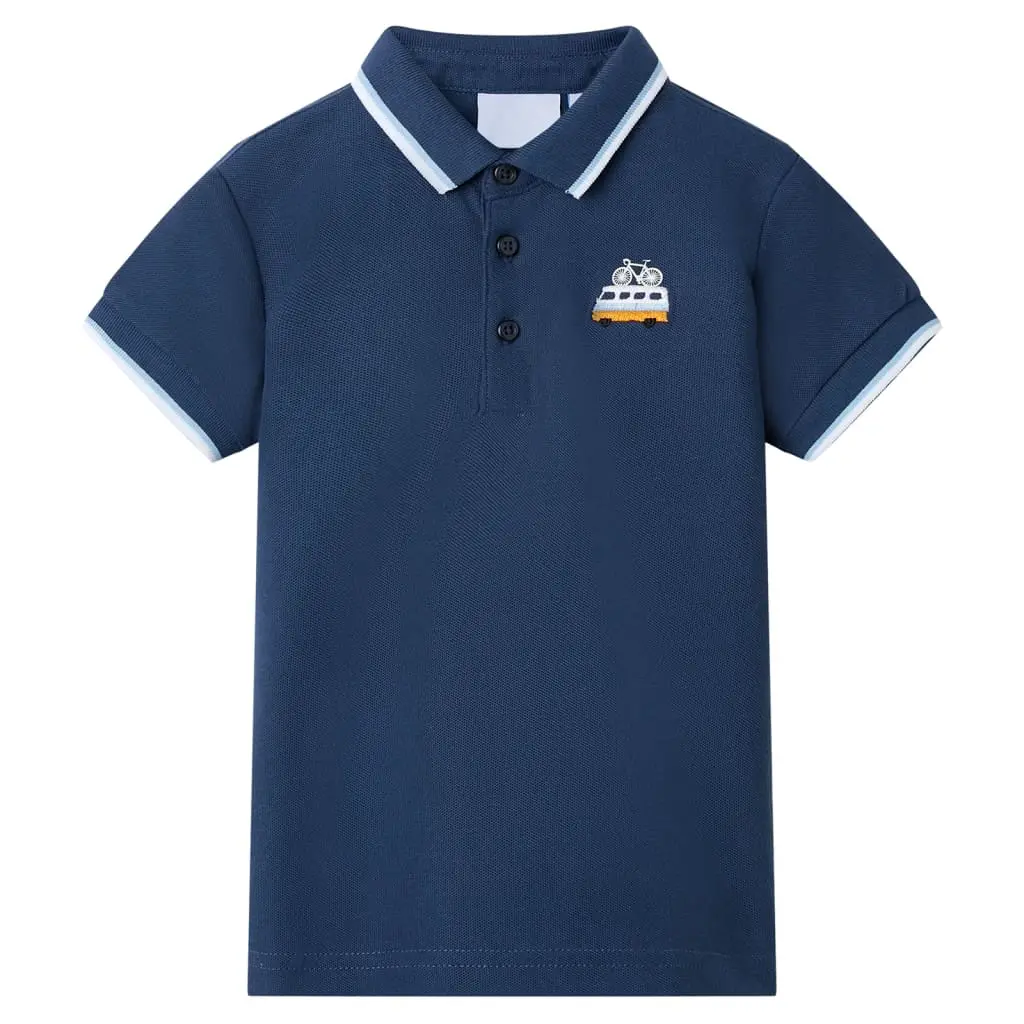 Polo da Bambino Blu Scuro 92