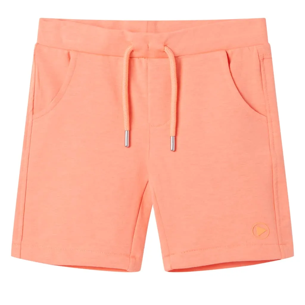 Pantaloncini per Bambini con Coulisse Arancione Neon 92