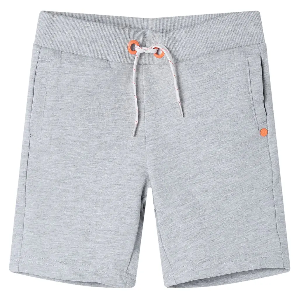 Pantaloncini per Bambini con Coulisse Grigio 116