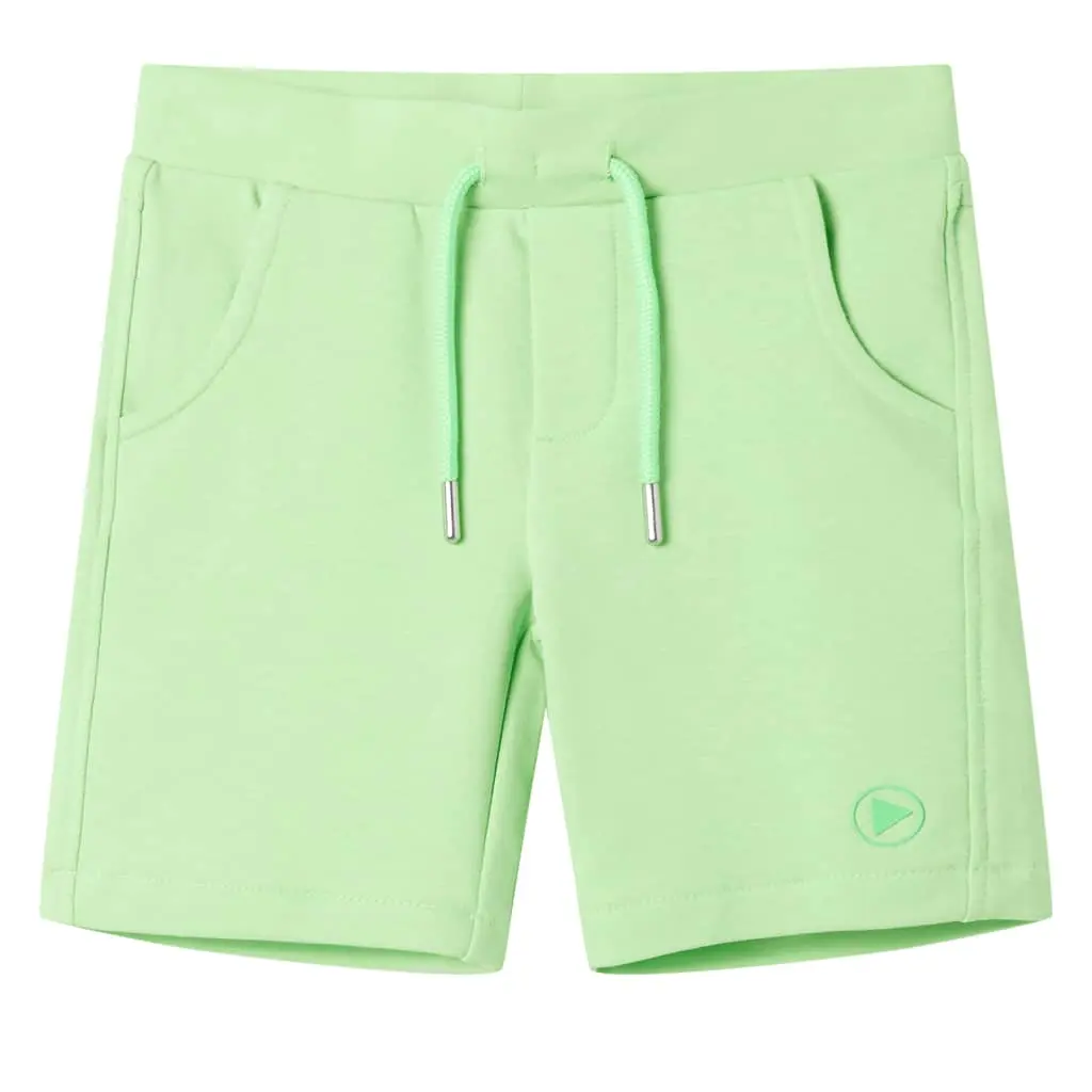 Pantaloncini da Bambino Verde Fluo 92