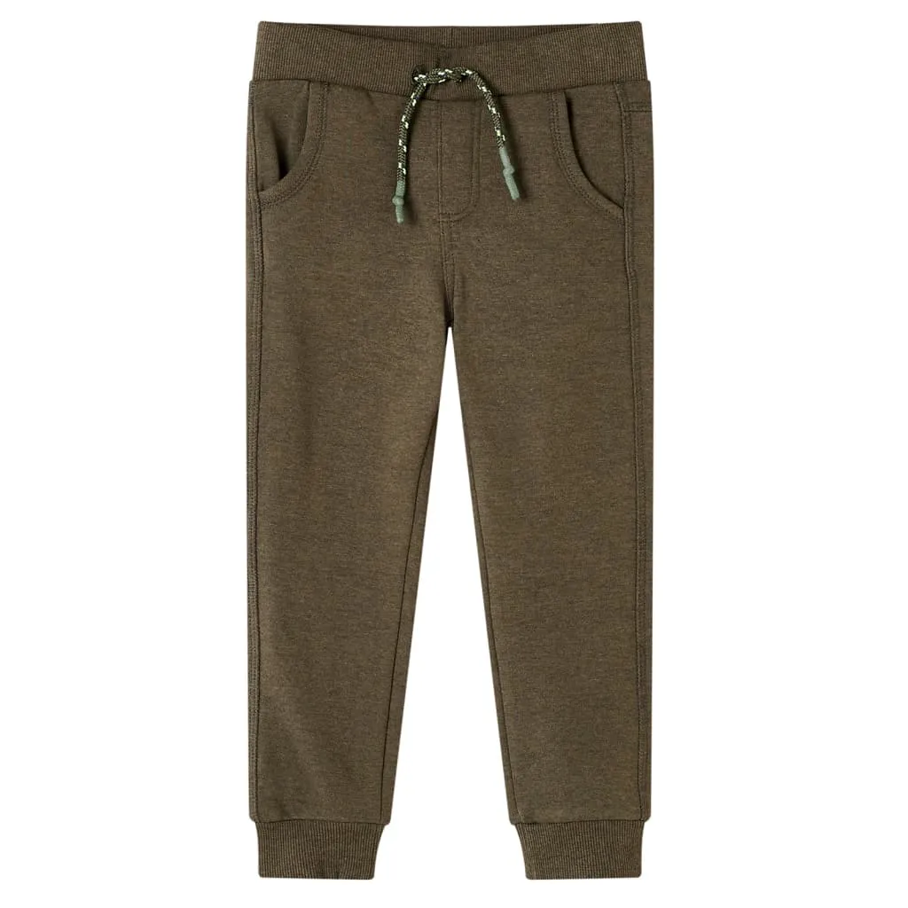 Pantaloni Tuta per Bambini Cachi Mélange 92