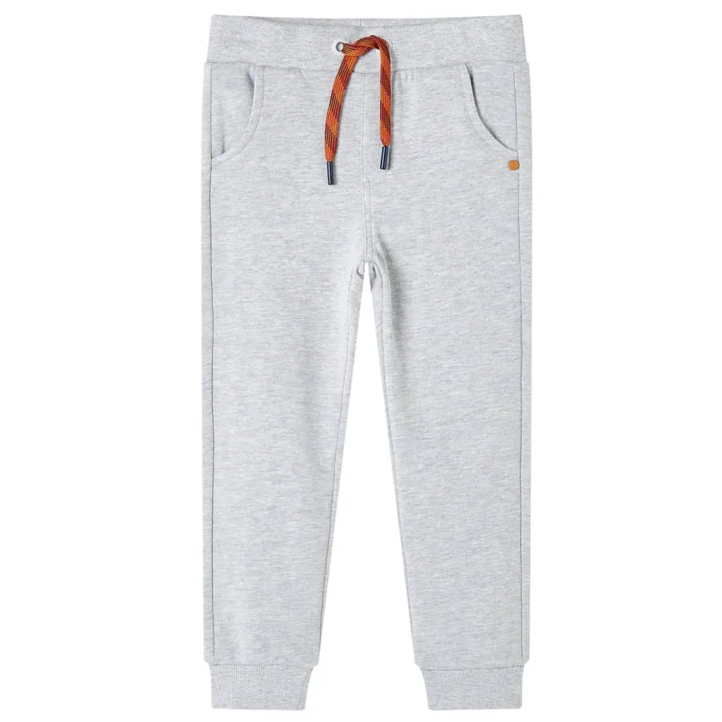 Pantaloni Tuta per Bambini Grigio Mélange 104