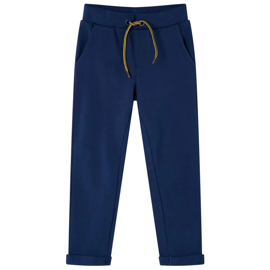 Pantaloni per Bambini con Coulisse Blu Marino 116