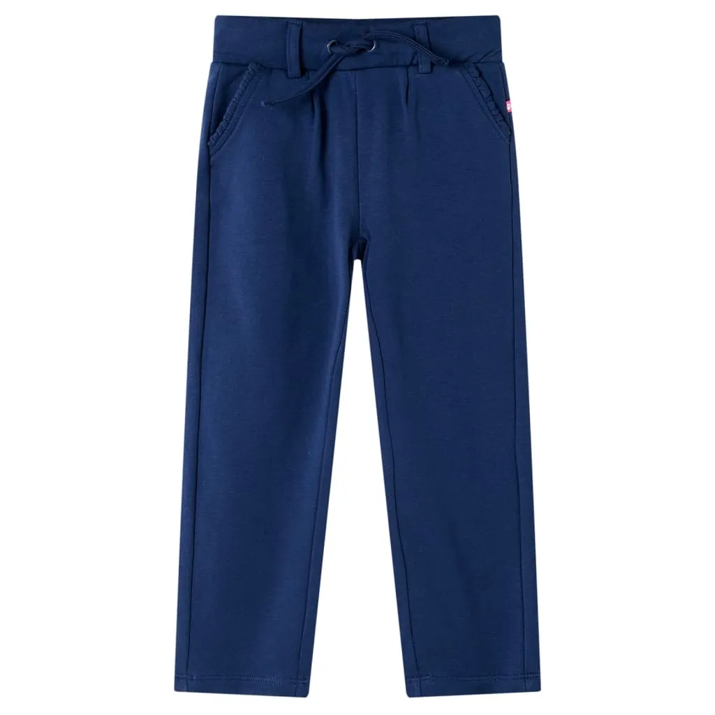 Pantaloni per Bambini con Coulisse Blu Marino 92