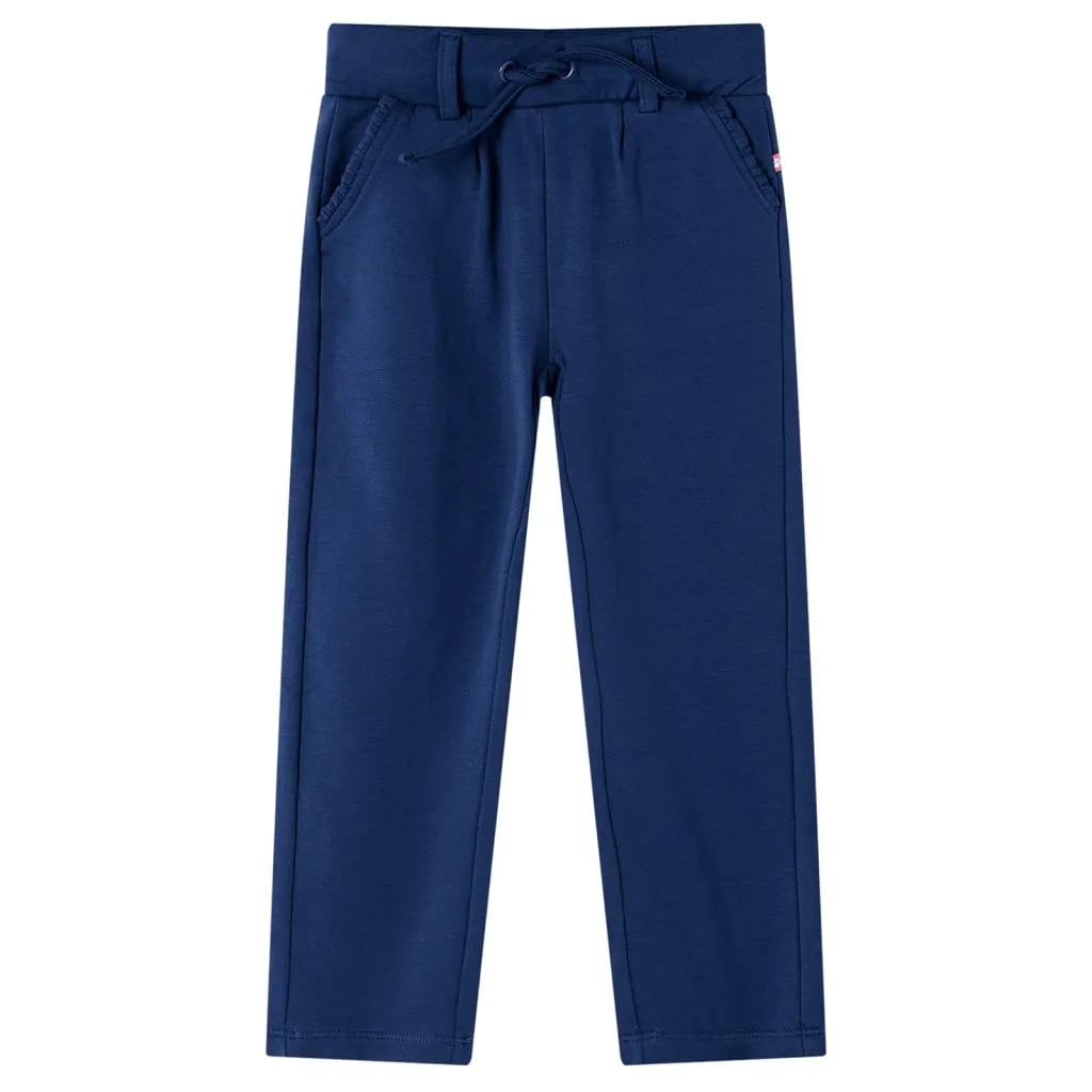 Pantaloni per Bambini con Coulisse Blu Marino 116