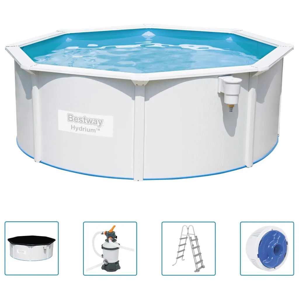 Bestway Telaio Piscina Fuori Terra Rotonda Hydrium 360x120 cm