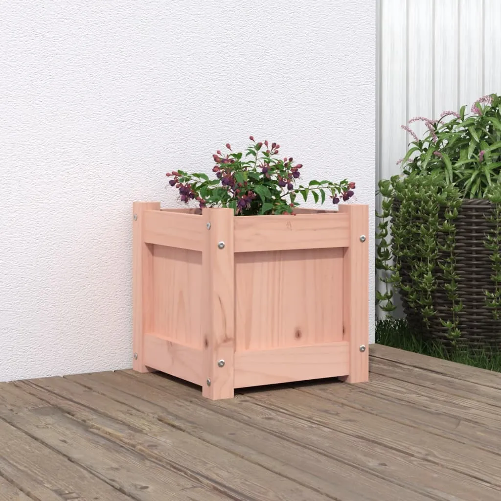 vidaXL Fioriera da Giardino 31x31x31 cm in Legno Massello di Douglas