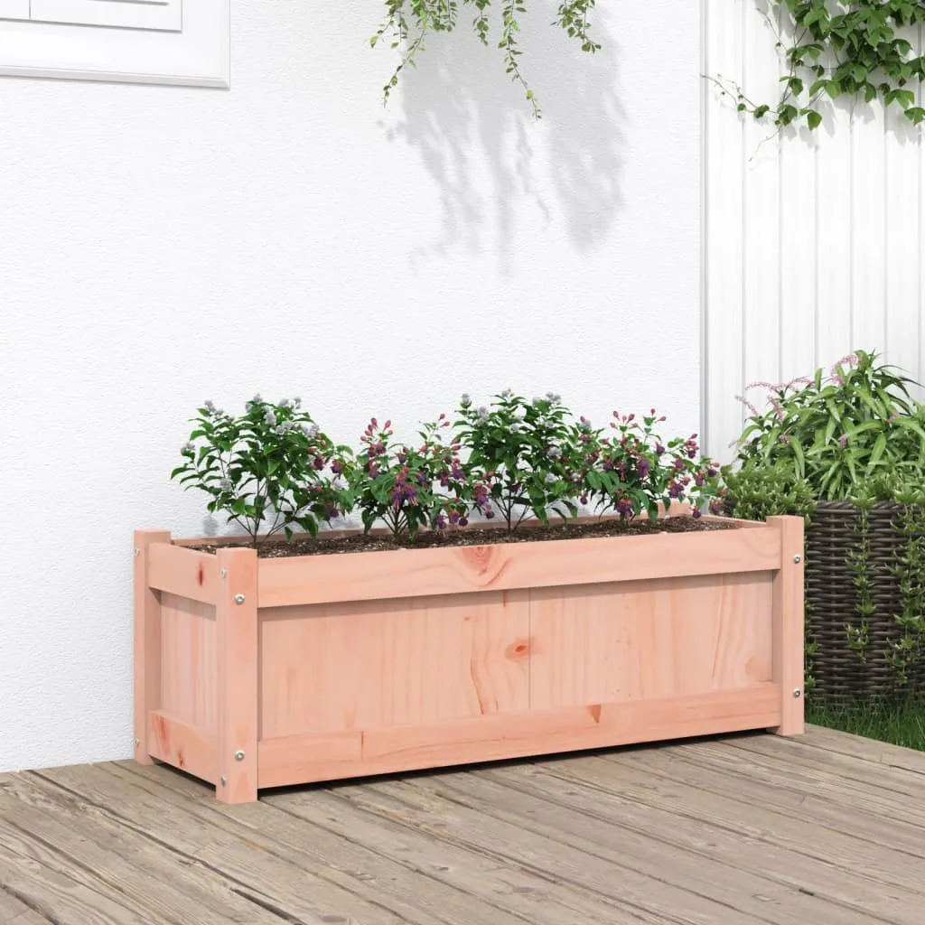 vidaXL Fioriera da Giardino 90x31x31 cm in Legno Massello di Douglas