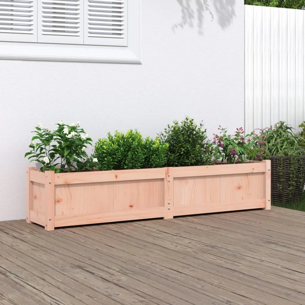 vidaXL Fioriera da Giardino 150x31x31 cm in Legno Massello di Douglas