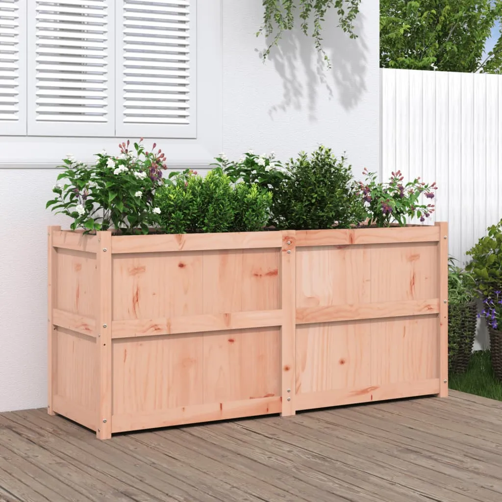 vidaXL Fioriera da Giardino 150x50x70 cm in Legno Massello di Douglas