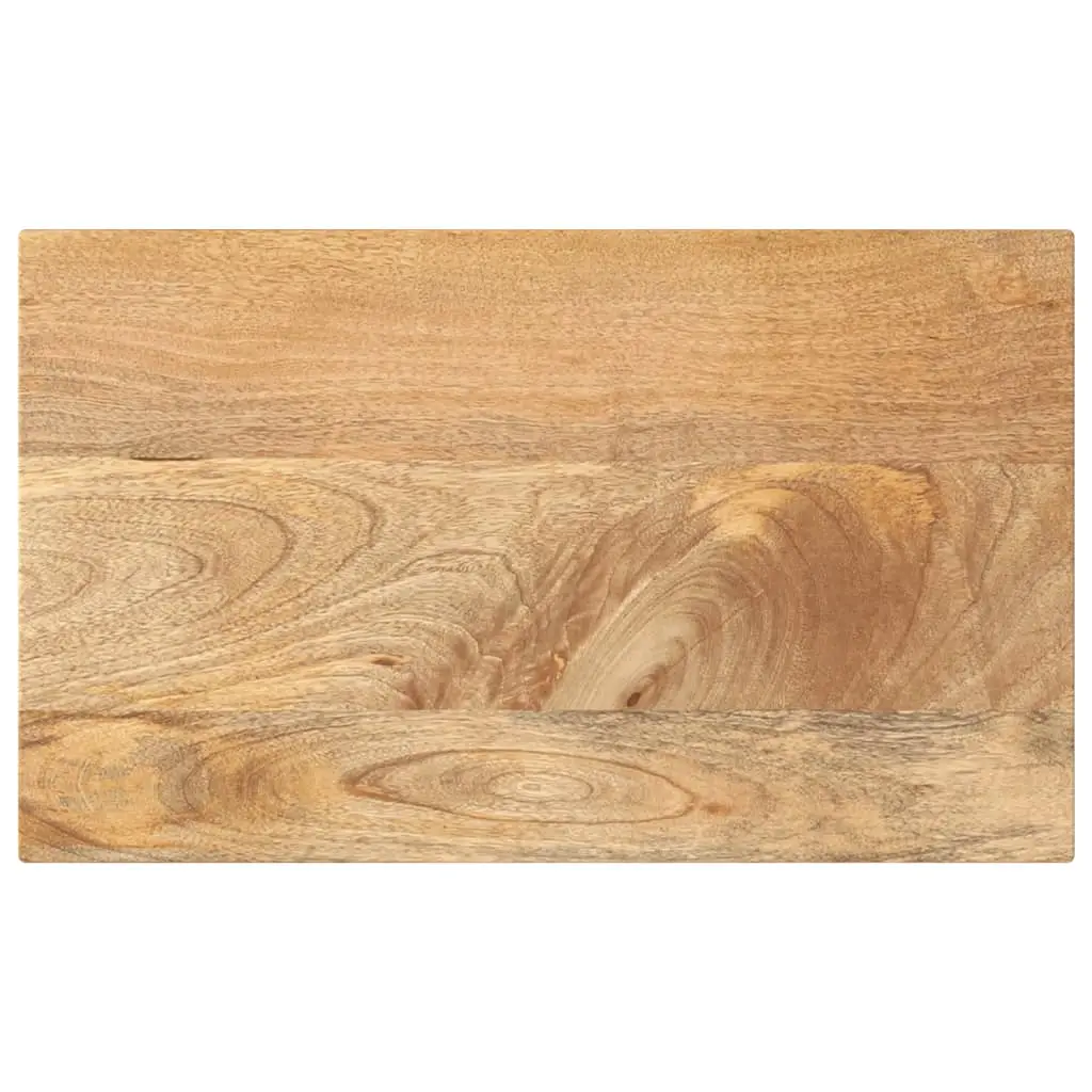 Piano per Tavolo 60x20x2,5cm Rettangolare Legno Massello Mango