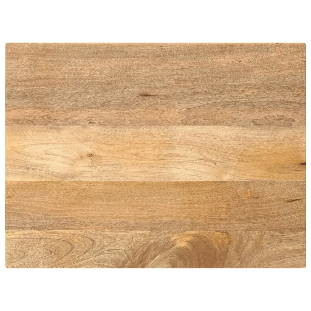 Piano per Tavolo 70x50x2,5 cm Rettangolare Legno Massello Mango