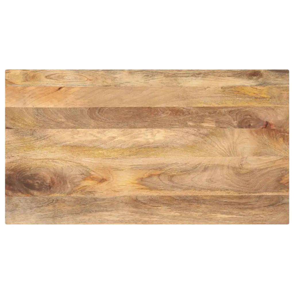 Piano Tavolo 100x50x2,5 cm Rettangolare Legno Massello di Pino