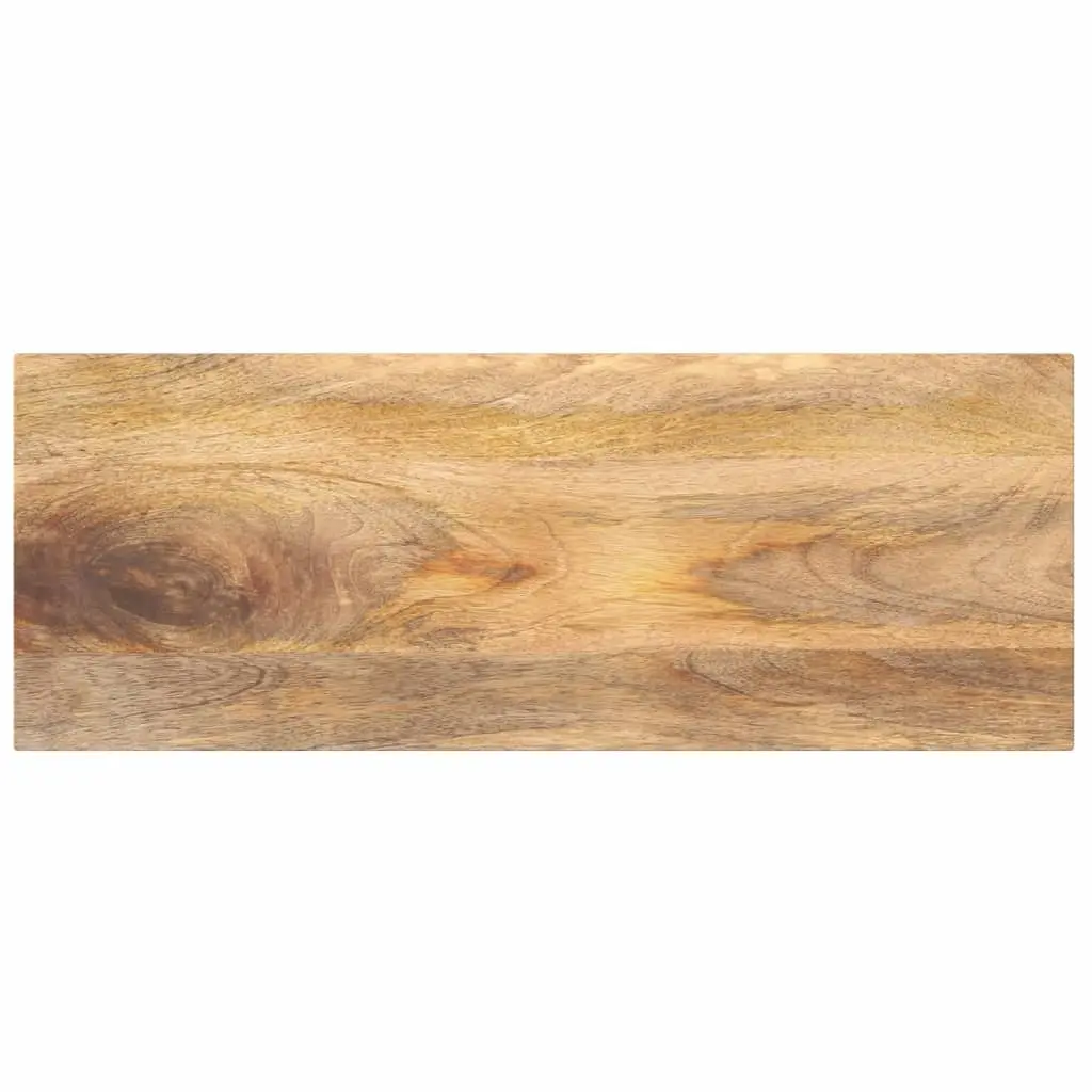 Piano per Tavolo 90x20x3,8 cm Rettangolare Legno Massello Mango