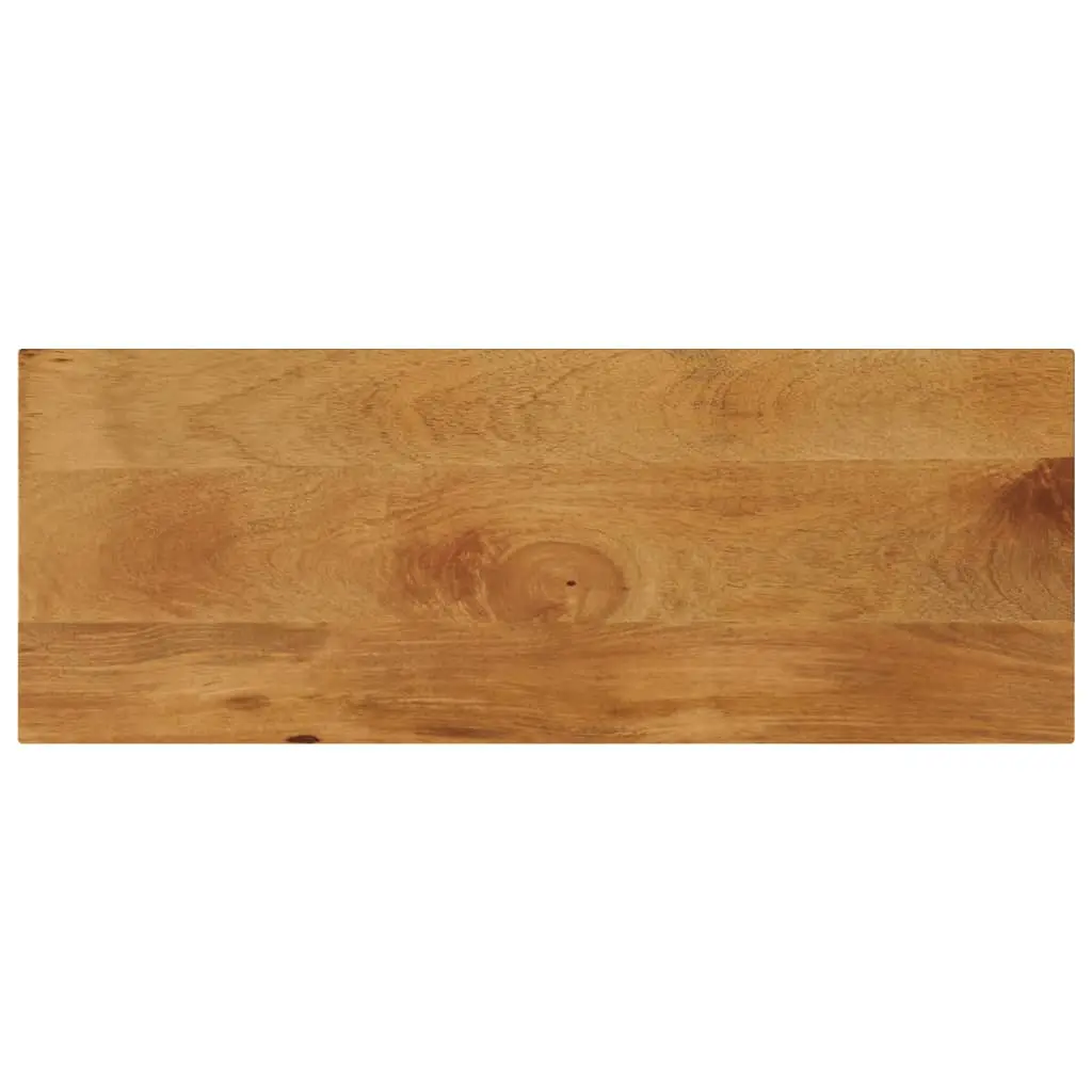 Piano per Tavolo 70x20x2,5cm Rettangolare Legno Massello Mango