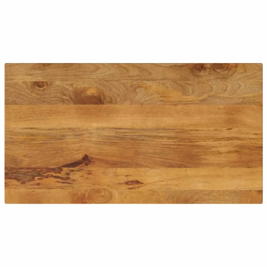 Piano Tavolo 100x50x2,5 cm Rettangolare Legno Massello di Pino