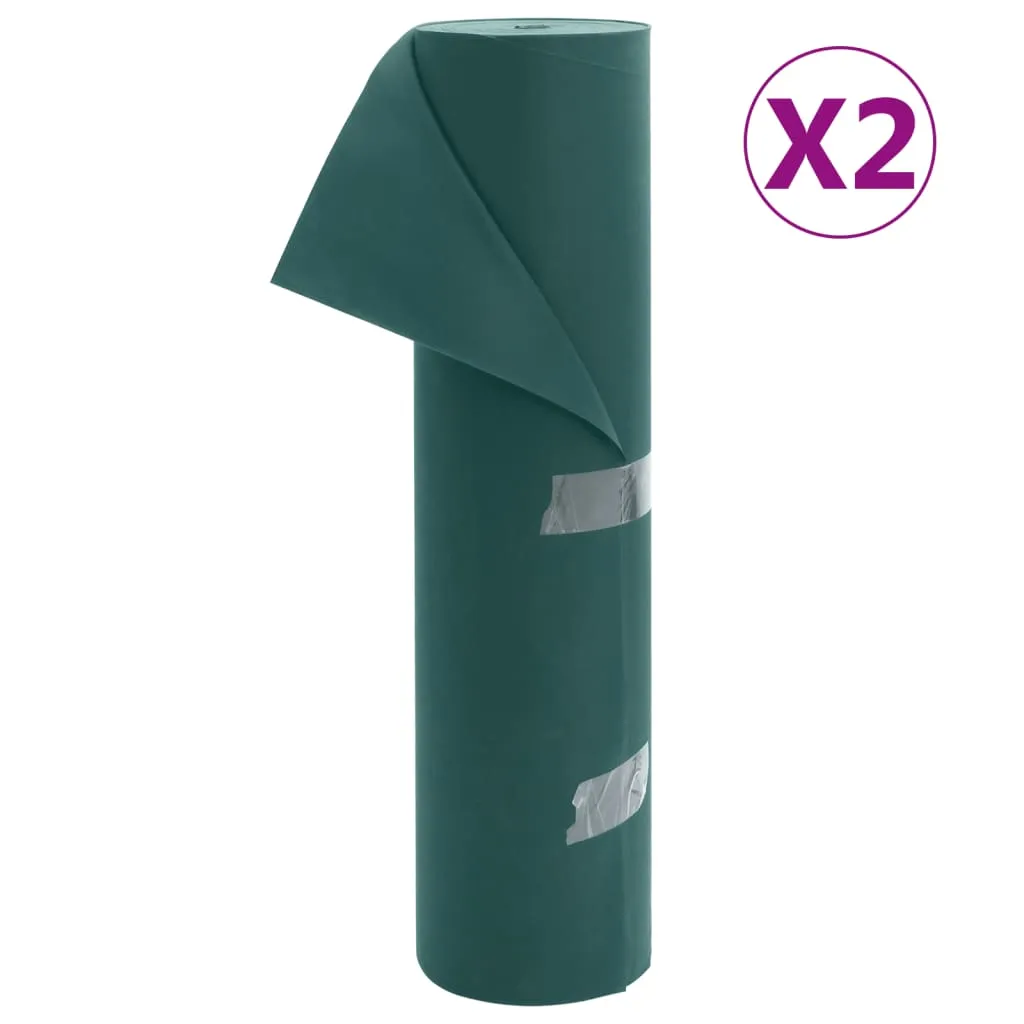 vidaXL Copertura per Piante 2 Rotoli 70 g/m² 50x1,6 m