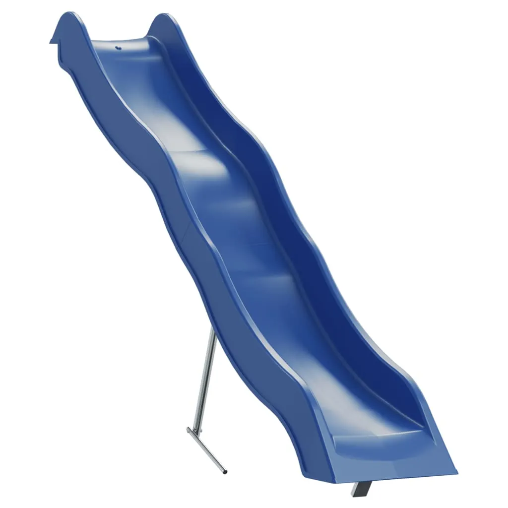 vidaXL Scivolo per Bambini Blu 210x40 cm in Polipropilene