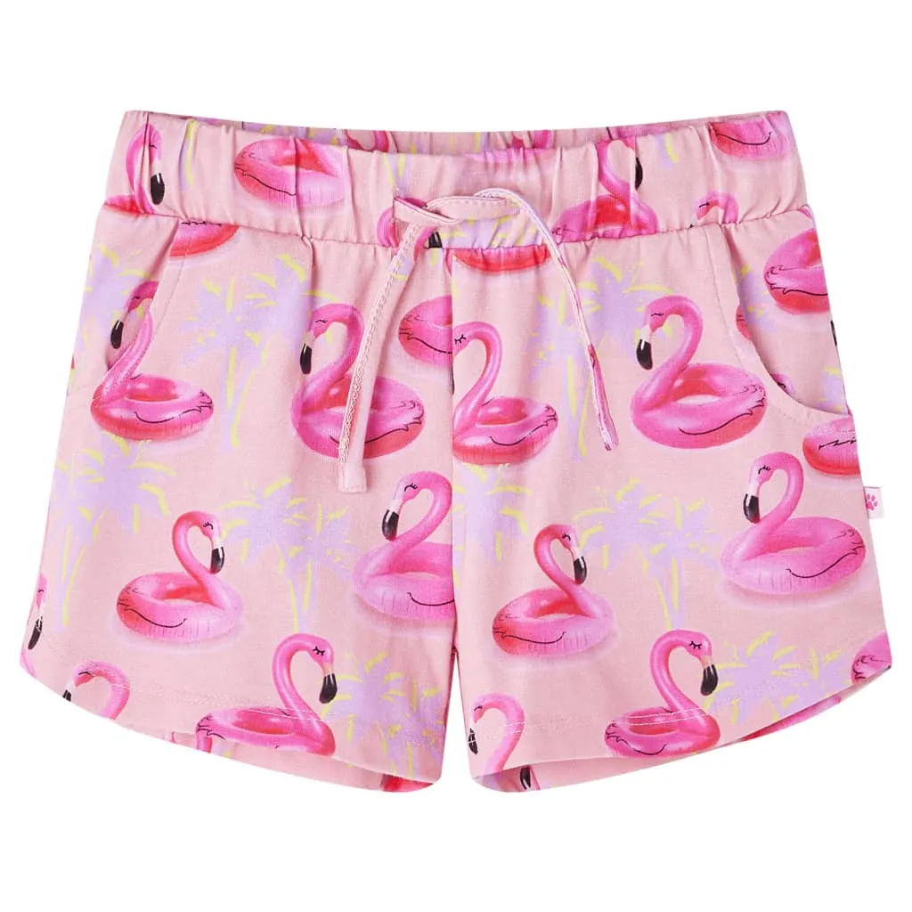 Pantaloncini Bambini Coulisse Fenicottero Gonfiabile Rosa Chiaro 92