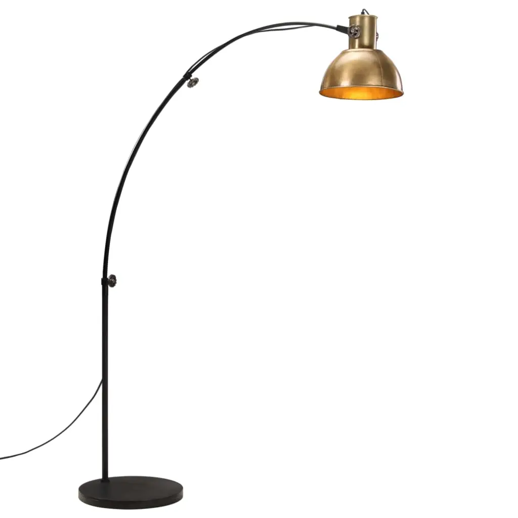 Lampada da Terra 25 W Ottone Anticato 150 cm E27