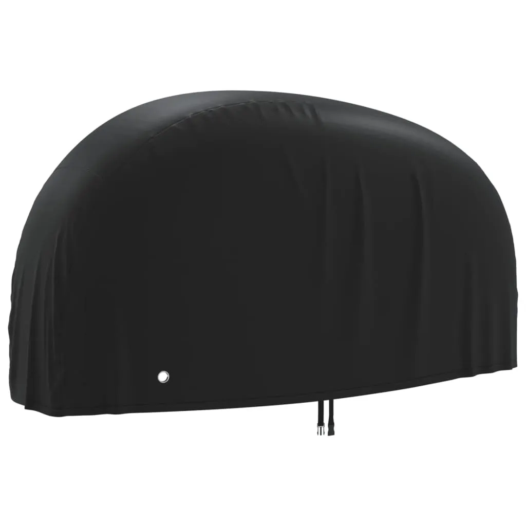 vidaXL Copertura per Bici Nera 200x85x110 cm 190T Oxford