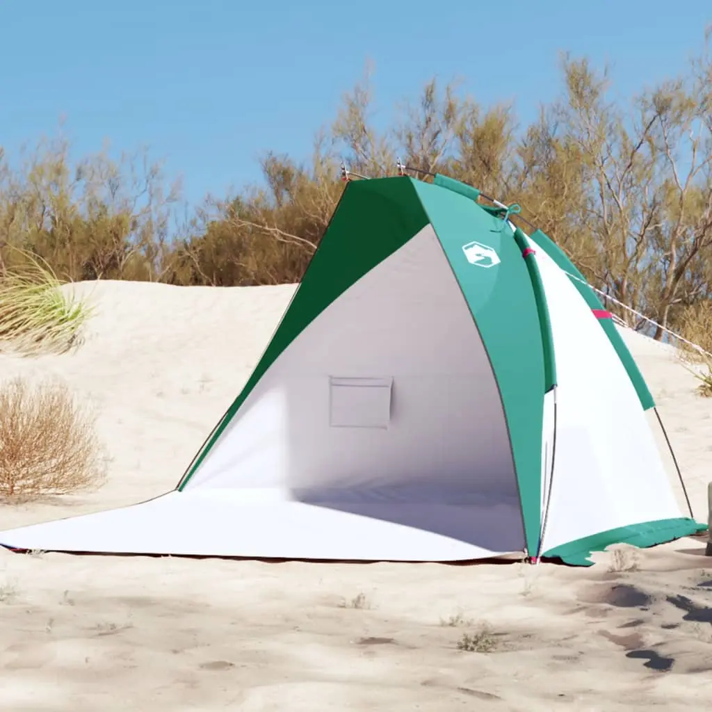 Tenda da Spiaggia Verde Mare 268x223x125 cm Taffetà 185T