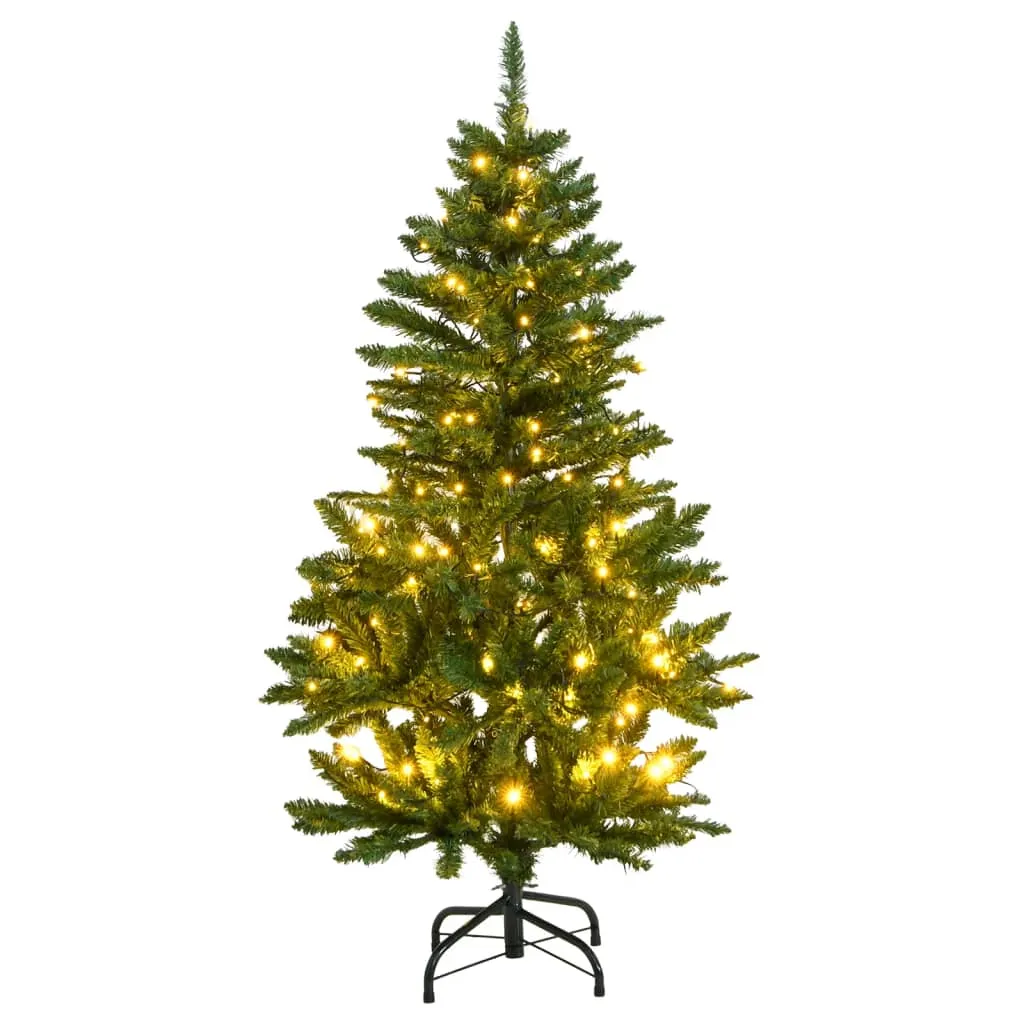 vidaXL Albero Natale Incernierato con 150 LED 150 cm