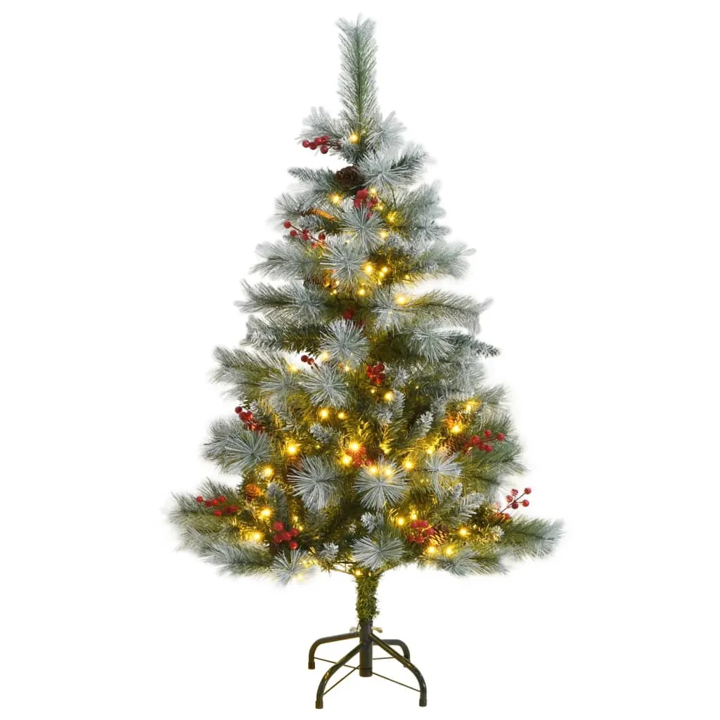 vidaXL Albero Natale Incernierato con 150 LED 150 cm