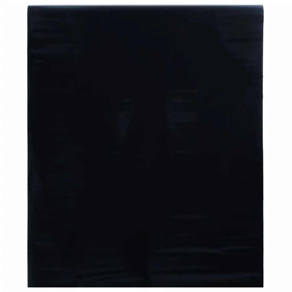 Pellicola Vetri Statica Smerigliata Nera 45x500 cm PVC