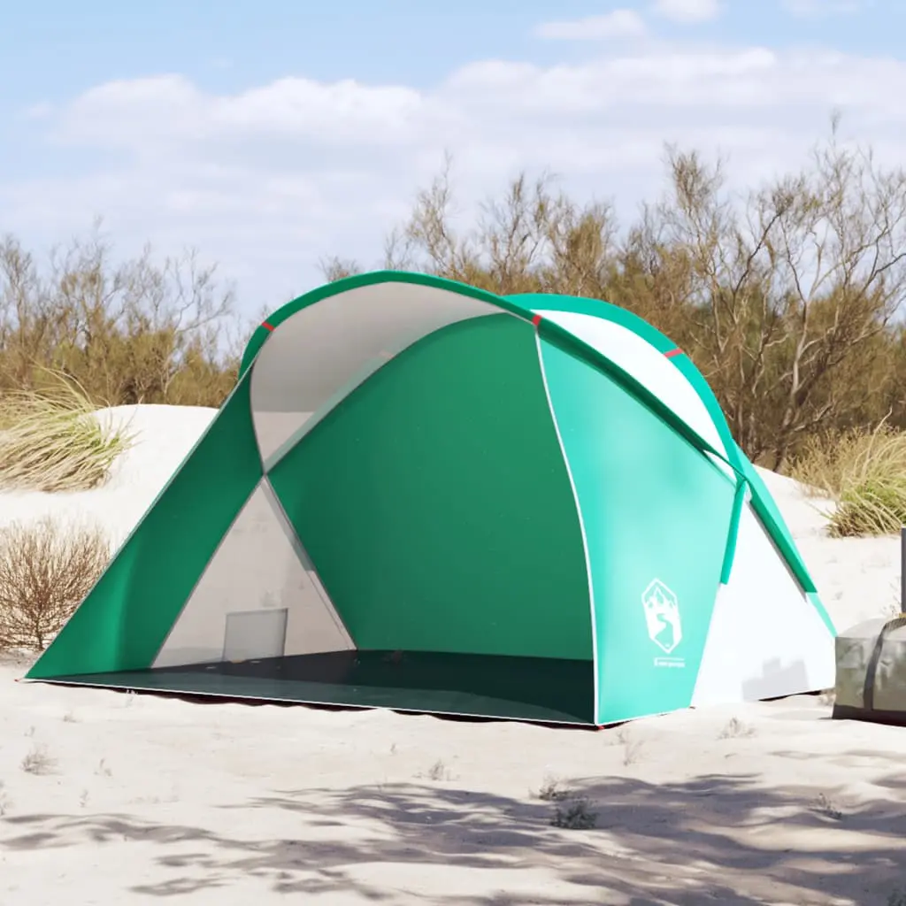 Tenda da Spiaggia Pop-Up Verde Mare Impermeabile