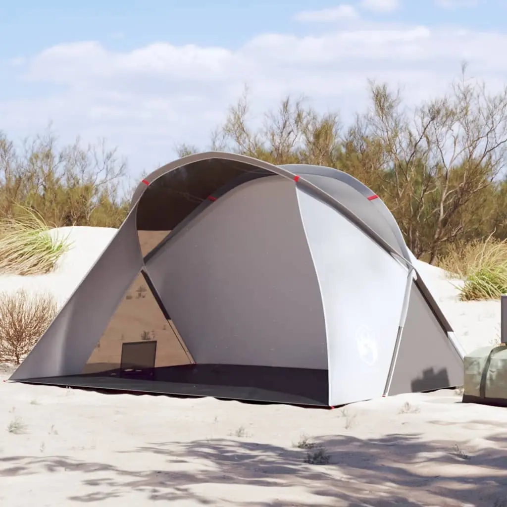 Tenda da Spiaggia Pop-Up Grigia Impermeabile