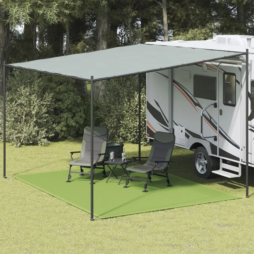 Tappeto da Tenda Verde Chiaro 300x400 cm HDPE