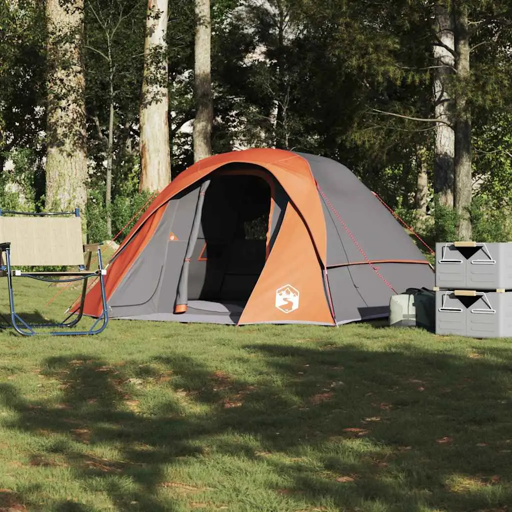 Tenda da Campeggio a Cabina 4 Persone Impermeabile