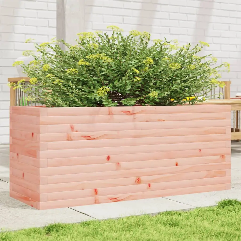 Fioriera da Giardino 110x40x46 cm Legno Massello di Douglas