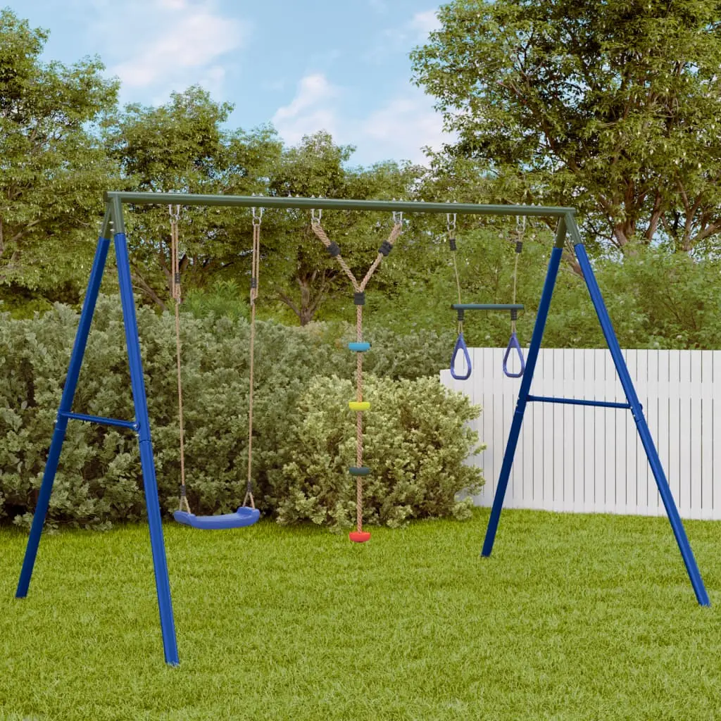 Set Gioco da Esterno con Altalena,Trapezio e Scala